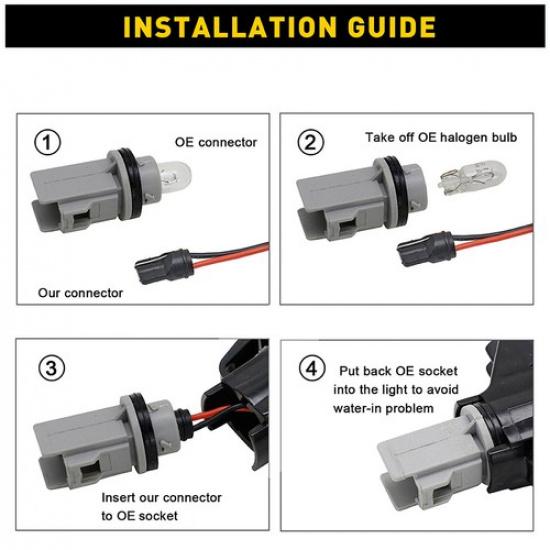 2 шт. Светодиодная подсветка номера 18-SMD Для 300 Chrysler 2005-2014 300C Sebring 07-10