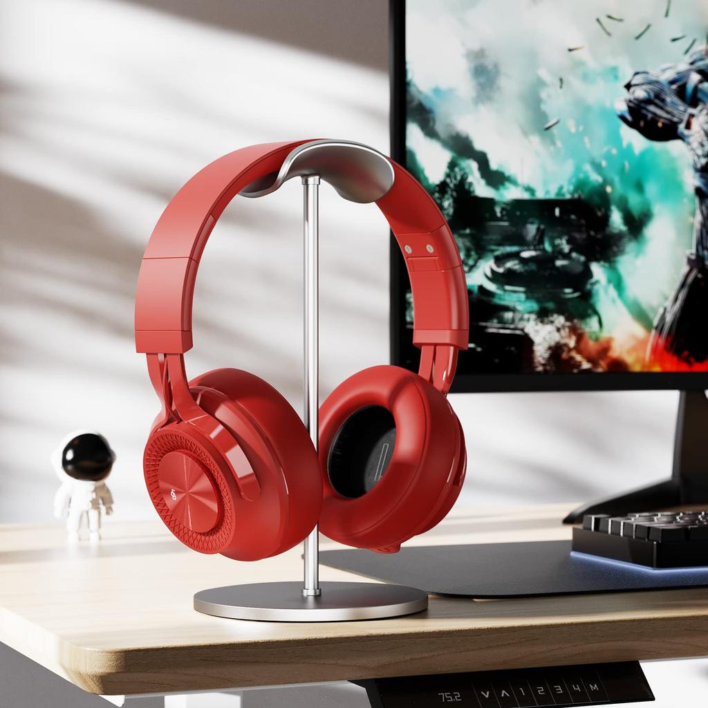 Наушники Bluetooth SITOAT P1, Беспроводные накладные наушники, 55 часов воспроизведения, Закрытого типа, Глубокие басы, Легкая конструкция, Складные, Регулируемые