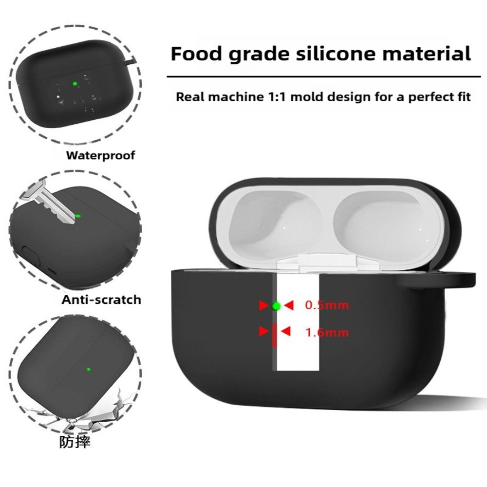 Пылезащитный набор для чистки наушников со шнурком, защитный чехол для корпуса зарядного кейса для Airpods Pro 3