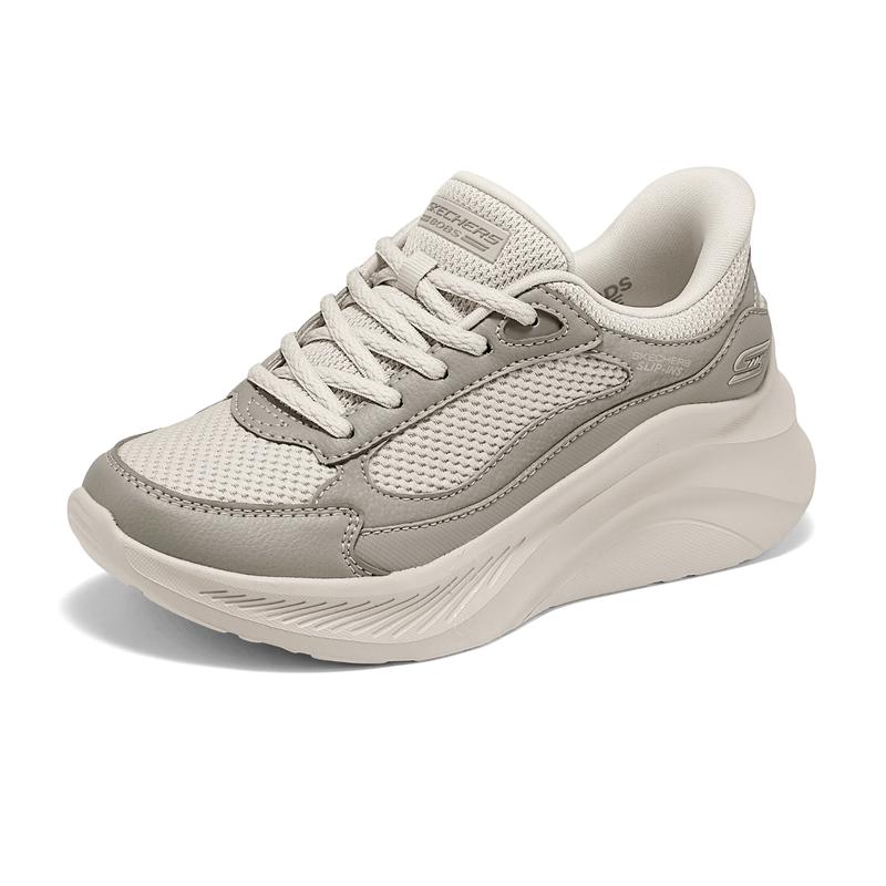 Skechers Женские спортивные кроссовки на платформе без шнуровки