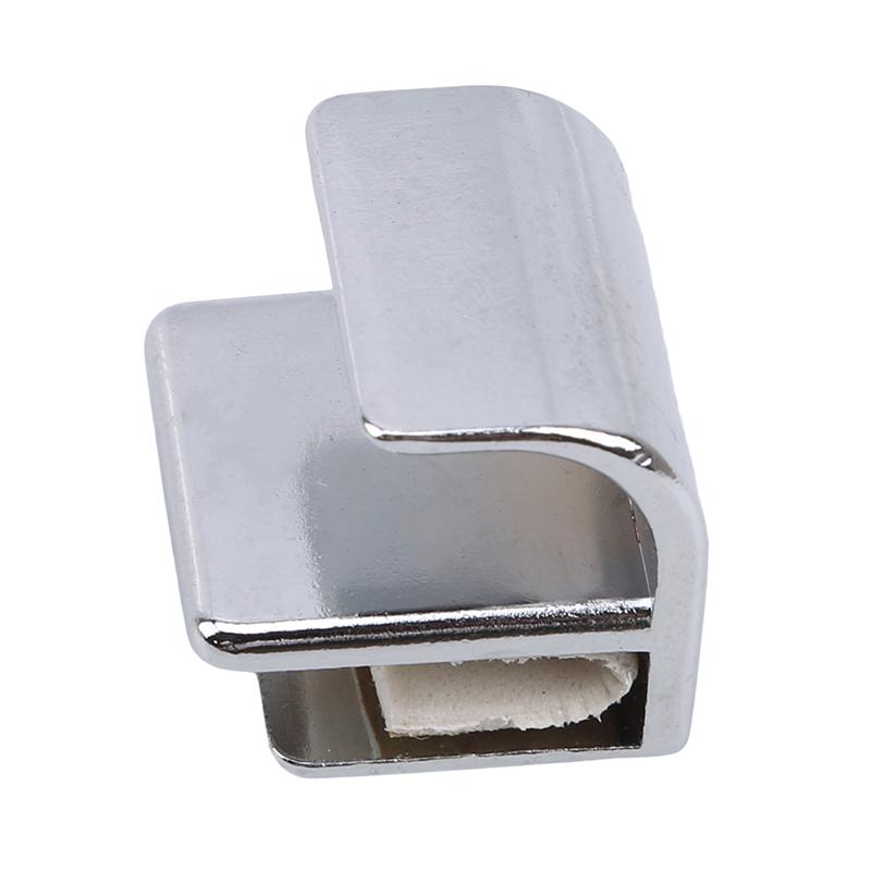 No Perforation Stainless Steel Glass Door Handle / Clamp / Clip for Office Glass Door