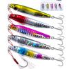 Goture Metal Jig Lure Set Shore Jigging Sea Fishing 30g 5 Color Set 7cm Sea Fishing Boat Fishing
