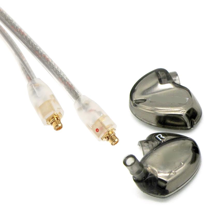 HIFI Earphone Cable for SE215 535 846 Gold Plated Wire /Cable for Earphone Headset, Headphones,Upgrading Cables