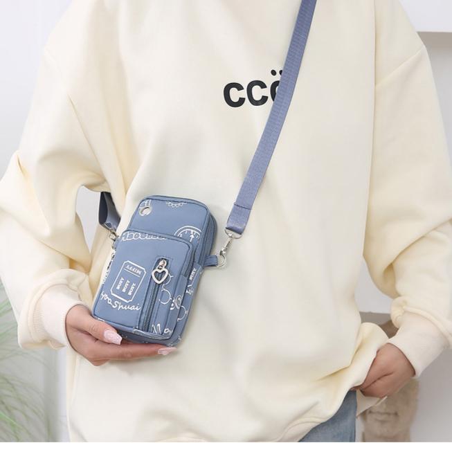 Сумка для мобильного телефона, женская сумка из ткани Оксфорд 2025 года, новая спортивная сумка на запястье для фитнеса на открытом воздухе, сумка для велоспорта