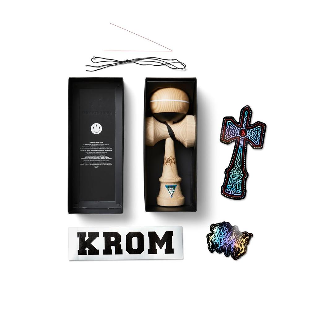 Кендама KROM Chrome SLAYDAWG ECLIPSE RFS Прозрачная Липкая Краска