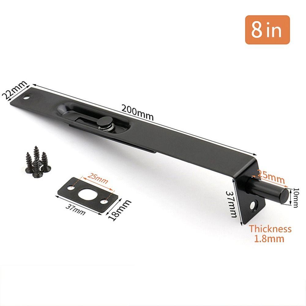 4/6/8/10/12-дюймовые дверные болты, скользящий болт, предохранительный болт, защелка, новая дверная защелка, болт, ворота, дверь