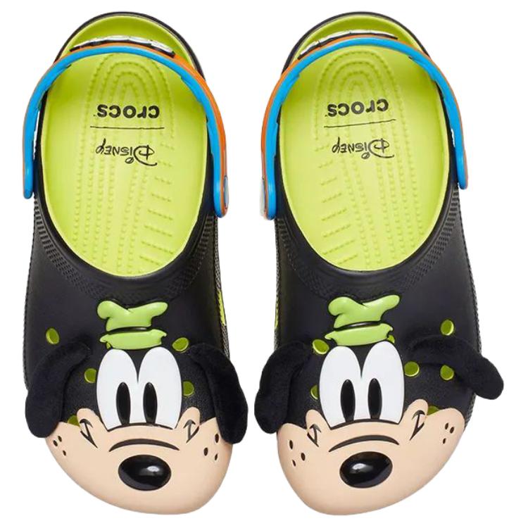 Disney x Crocs Гуфи Классические клоги Унисекс Черный 212059-90H