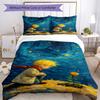 3pcs The Little Prince Bedding Set Duvet Cover Closure Includes 1 Duvet Cover & 2 Pillowcases, Soft and Comfortable for All Seasons.