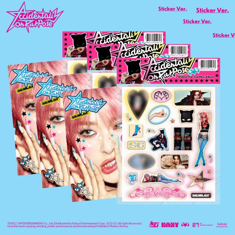 Сыльги (Красный вельвет) - 2-й мини-альбом Accidentally On Purpose (Наклейка Вер.)PP