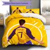 Криштиану Роналду  Постельное белье с рисунком  Комплект с одеялом  Домашний декор  Подарок (1 пододеяльник + 2 наволочки без наполнителя)