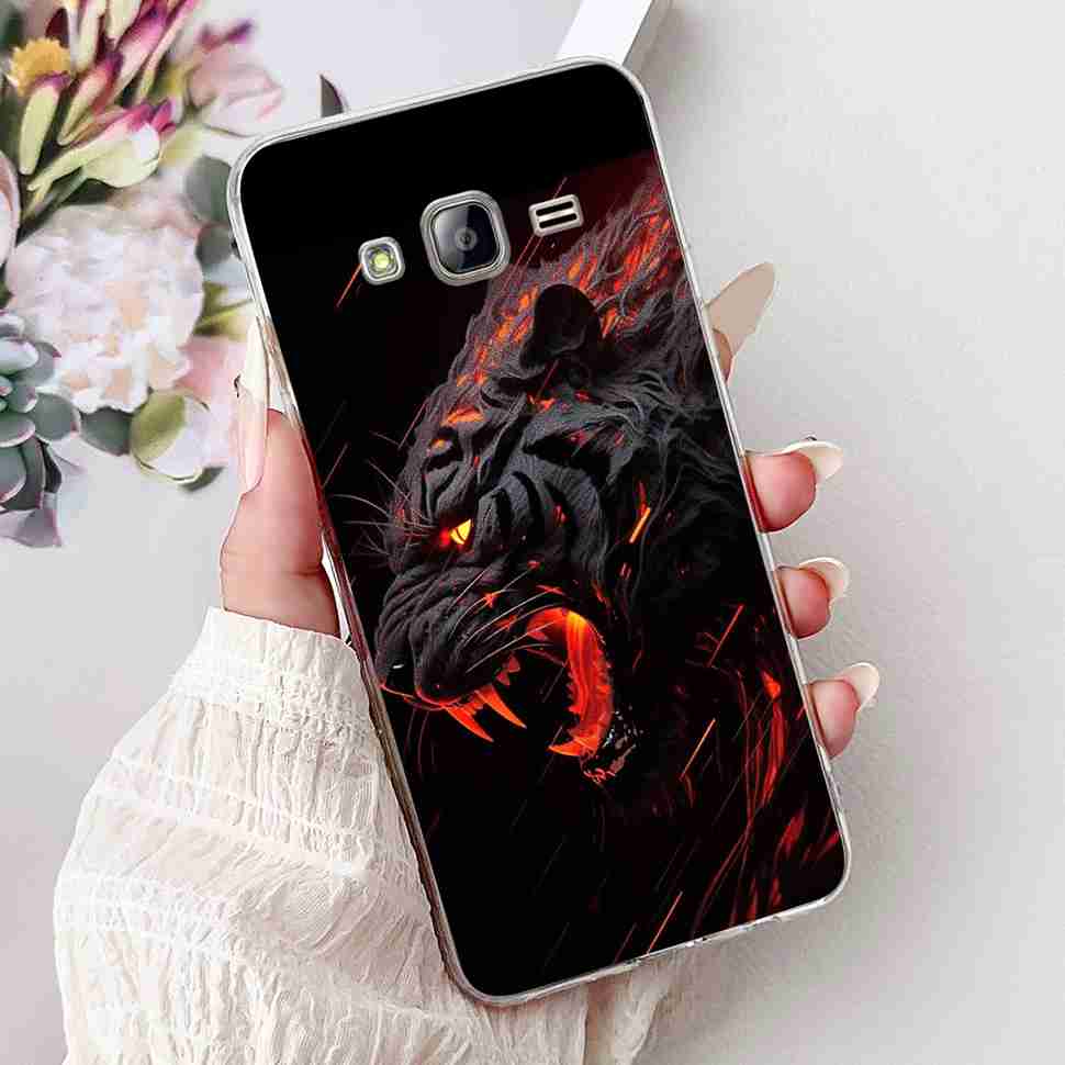 Чехол для Samsung Galaxy J5 Роскошный Расписной Чехол Мягкий Тонкий Чехол для Телефона Для Samsung J 5 J5 J500Y J500M 2015 Задняя Крышка