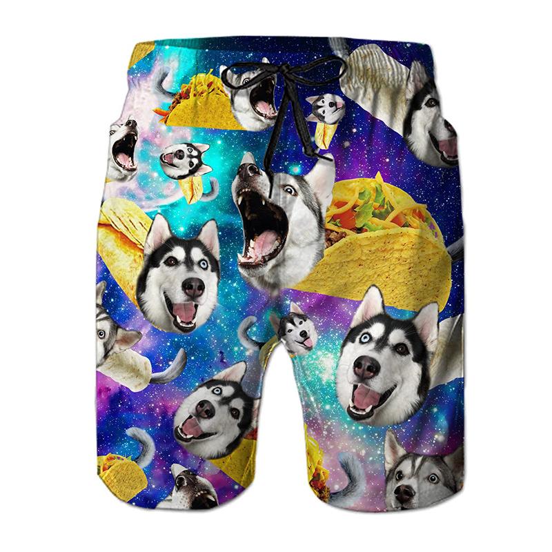 Beach Shorts Pants Swimsuit Tropical 2023 Summer Casual Mens Swim Trunks 3D Print Board Shorts Cool Ice Shorts Ropa Hombre Pants