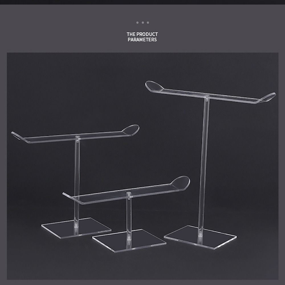 Acrylic Headband Holder Rack Detachable Hairband Organizer Durable Display Shelf