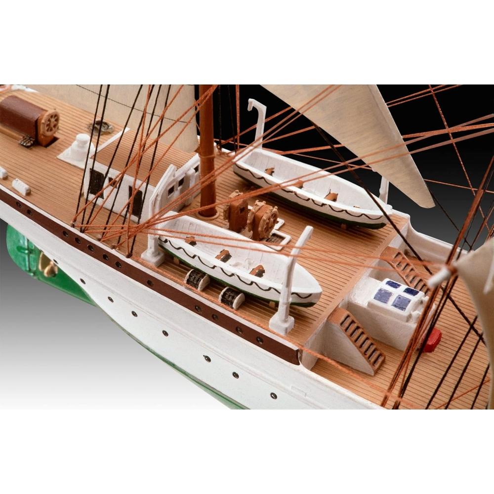 Уровень немецкий Revell 1 350 Немецкий флот Golchfox Пластиковая модель 05432 Цвет литья