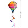 1pc Hot Air Balloon Wind Spinner Rainbow Hanging Wind Twister Outdoor Windmill Garden Yard Festival Celebration Balloon