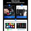 OEM оригинальный 2в1 CarPlay Android Auto беспроводной адаптер проводной поворотный беспроводной CarPlay Mini Box Bluetooth WiFi быстрое подключение