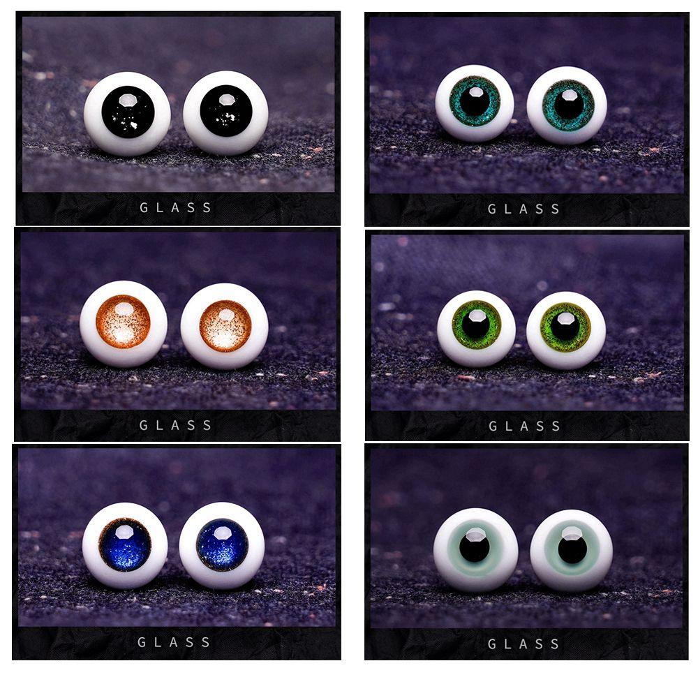 Blue Black For BJD Doll DIY Safety Animal Toy Glass Eyes Doll Making Crafts Eyeball