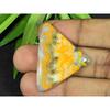 Натуральный желтый яшма шмеля 29X39MM фантазийный кабошон россыпью драгоценный камень 38 карат SK-3707
