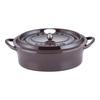 Ishigaki Sangyo Bon Bonaire Cocotte Oval 26 см баклажановый чугунный литой Китай ABVB908