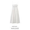 Kaslead New Women Clothes Western Style Fashion Simple Temperament Embroidery Dress 0881305