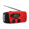 Multifunctional Emergency Radio with LED Flashlight FM AM WB NOAA Solar Radio Hand Crank Powered 600mAh