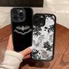 Готический Вампир Летучая Мышь Готический Силиконовый Чехол для Телефона Для iPhone 17 Air 17 16 15 14 13 12 11 Plus Pro Max Ударопрочный Мягкий Чехол
