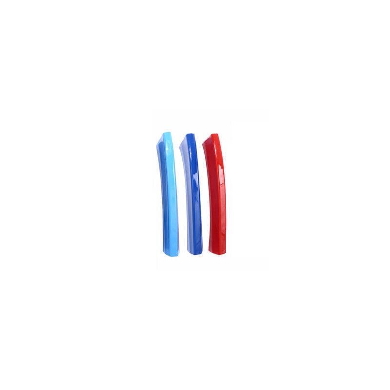 For BMW X3 F25 11-17 3-Color Front Bumper Mesh Grill Grille Strip Trim 3PCS