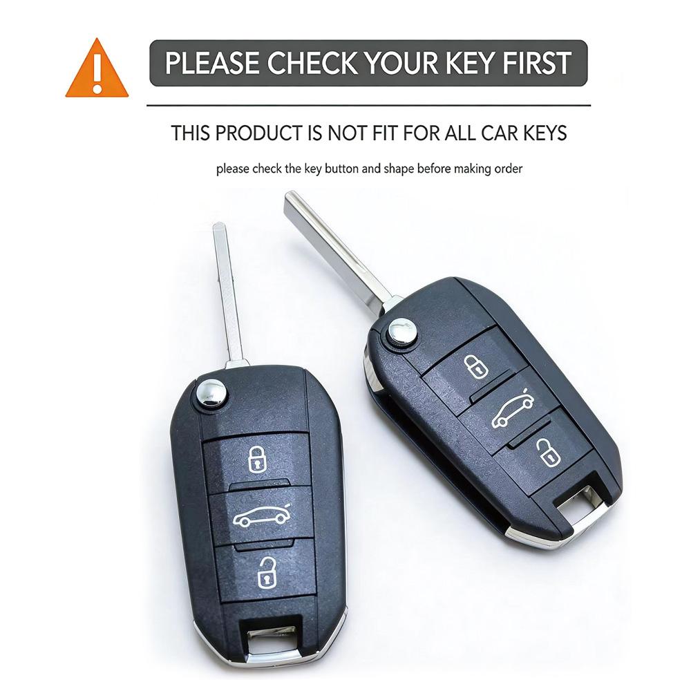 Силиконовый чехол-раскладушка для брелока ключа для Peugeot 208 2008 301 308 3008 Rcz 508 408 2008 307 Чехол для Citroen C3 C4 Berlingo