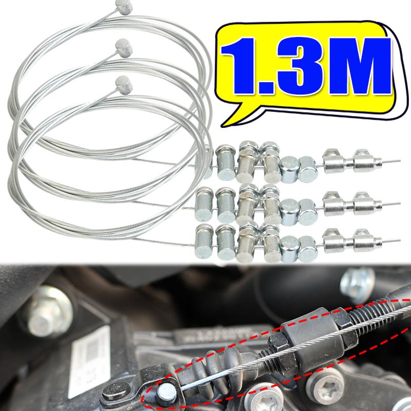 Universal Motorcycle Emergency Brake Clutch Throttle Cable Repair Kit All-in-One Stainless Steel Fix for AUTO Repair Accessories