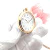 [Б/У] Женские кварцевые карманные часы SEIKO золотого цвета (За работой)