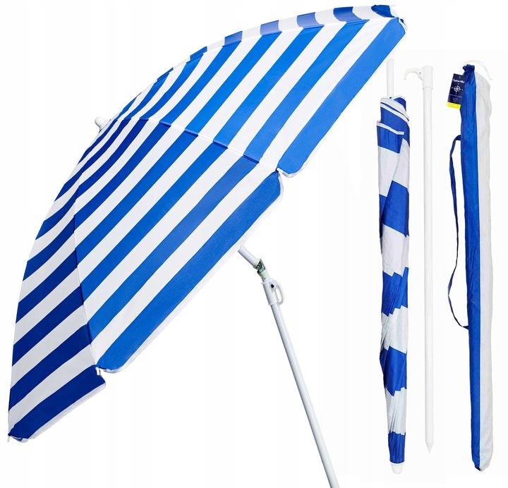 Striped Folding Umbrella, Classic, Large, Xxl