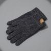 RECLOW RECLOW Plain Short Gloves Charcoal
