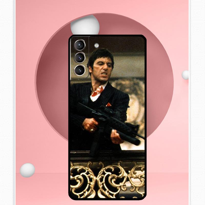 Чехол Scarface Al Pacino Tony Montana для Samsung Galaxy S22 S23 S24 Ultra Note 20 10 S8 S9 S10 Plus S21 S20 FE, мягкий чехол