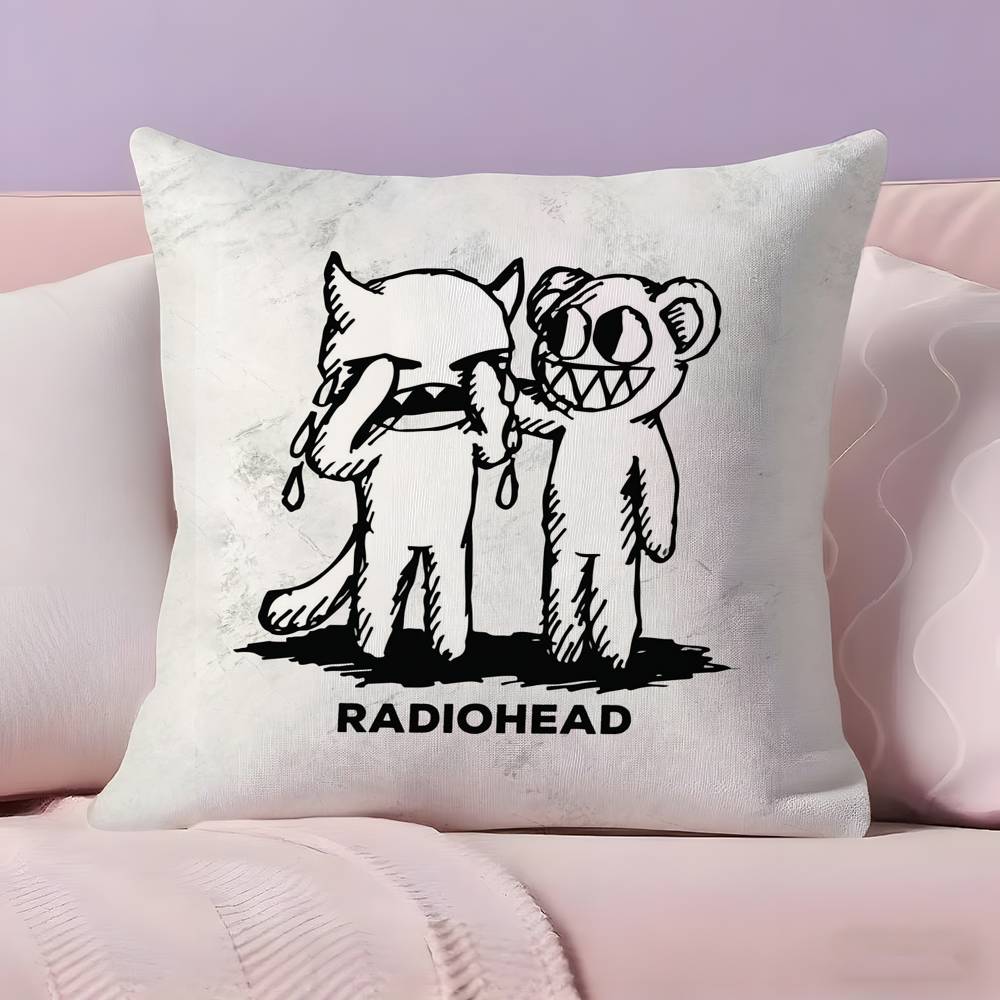 Наволочка Radiohead Ультрамягкая, приятная для кожи ткань, облачная мягкость и скрытая молния