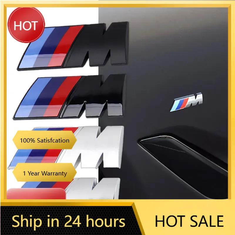 NTED3 3D ABS Logo M Sticker Car Rear Trunk Badge Fender Side Emblem For BMW E90 E39 E46 E60 F10 F30 X1 X2 X3 X4 X5 X6 X7 M2 M3 M4 M5
