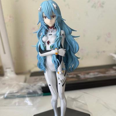 NEON GENESIS EVANGELION Аниме Фигурка Аянами Рей с длинными волосами Ver Фигурка Коллекционная модель игрушки