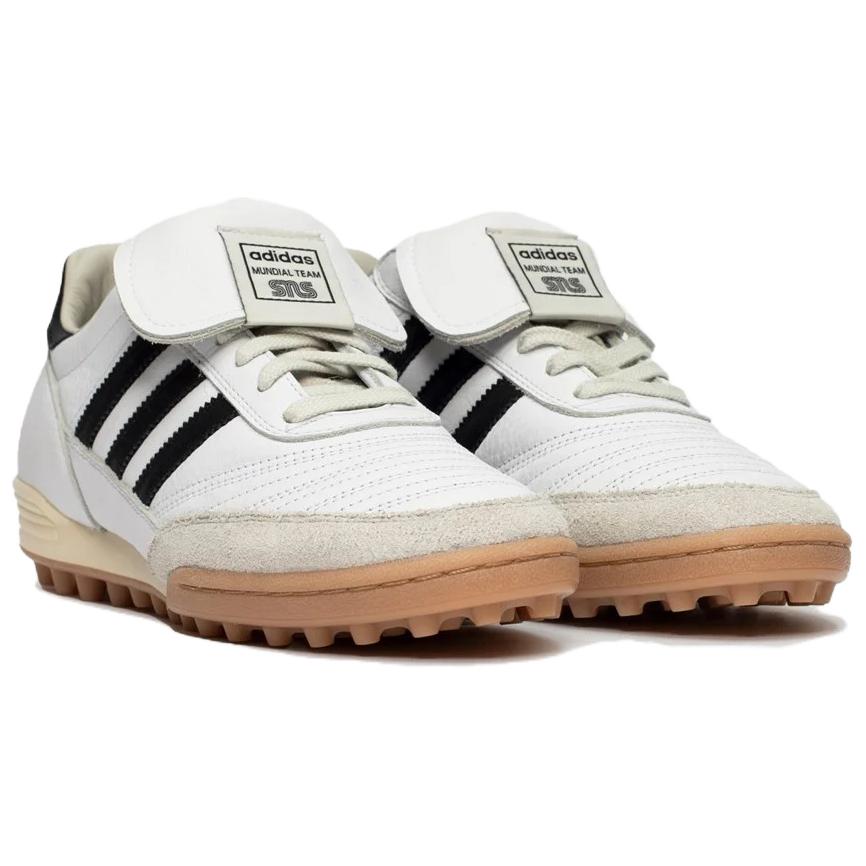 Кроссовки Sneakersnstuff x adidas Mundial Team Football Pack Унисекс Белый Черный Серый JI3994
