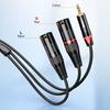 To Xlr X Veetop 2xlr To 2XLR Microphone Cable Trs To Xlr Male Conversion Cable Stereo To XLR Conversion Cable 1m 3.5mm 2, 3.5mm Conversion, 3.5mm