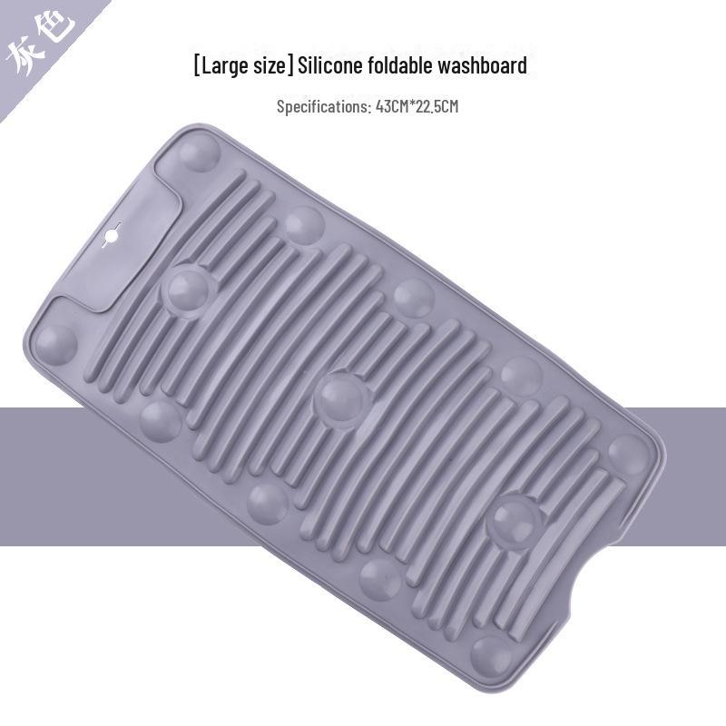 Складная силиконовая стиральная доска: Мини-мягкая подушка под колено для домашнего использования