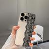 Полубелый Получерный Кружевной Чехол для Телефона Для Iphone 17Air 16E 17E 17 16 15 14 Plus 13 12 11 Pro Max Чехол для Телефона Coque Fundas