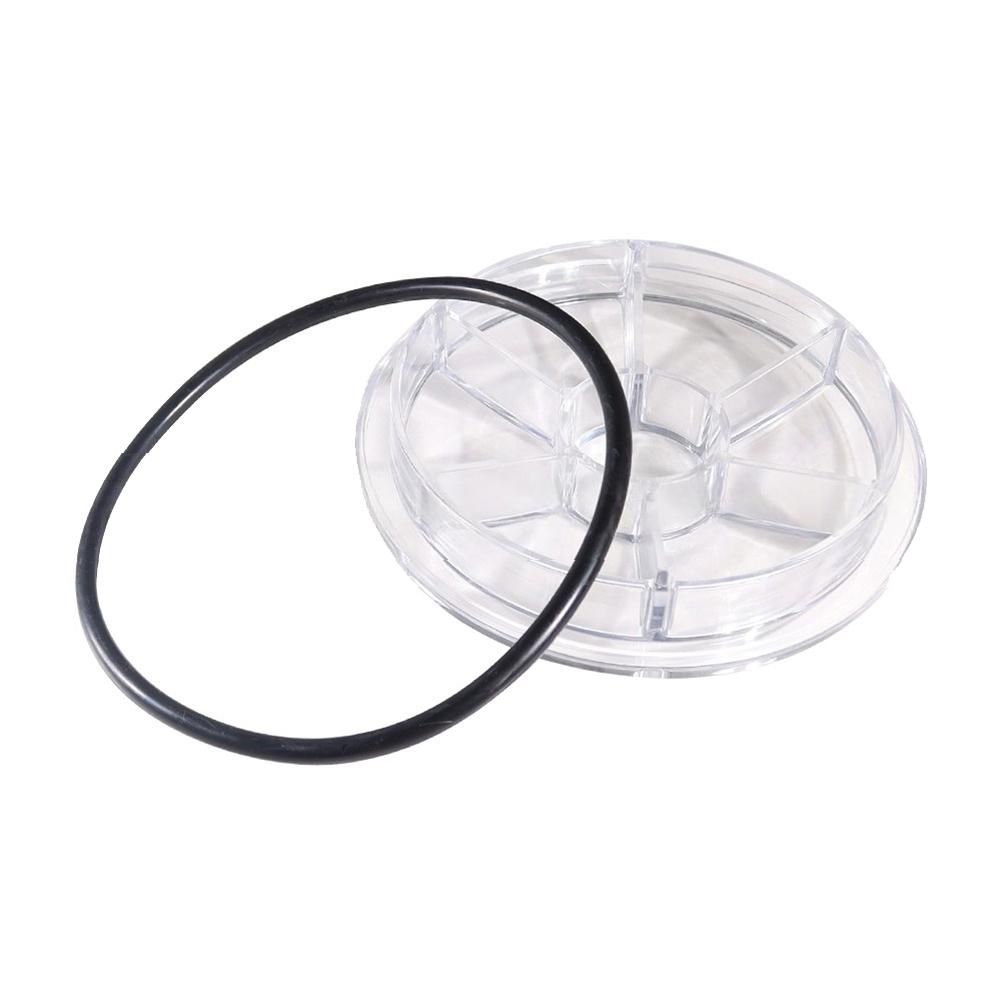 Clear 357151 Pool Pump Lid With O-Ring For Pentair VS 3050 VF VST Filter Basket Cover