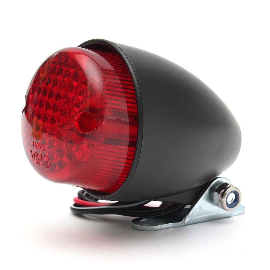 12 В задний фонарь для мотоцикла светодиодный ретро металлический задний стоп-сигнал для автомобиля Cruise Prince переоборудованные задние фонари мотоцикла