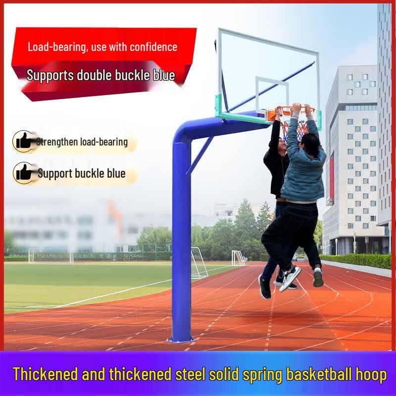 Xunqi Outdoor In-Ground Adjustable Basketball Hoop