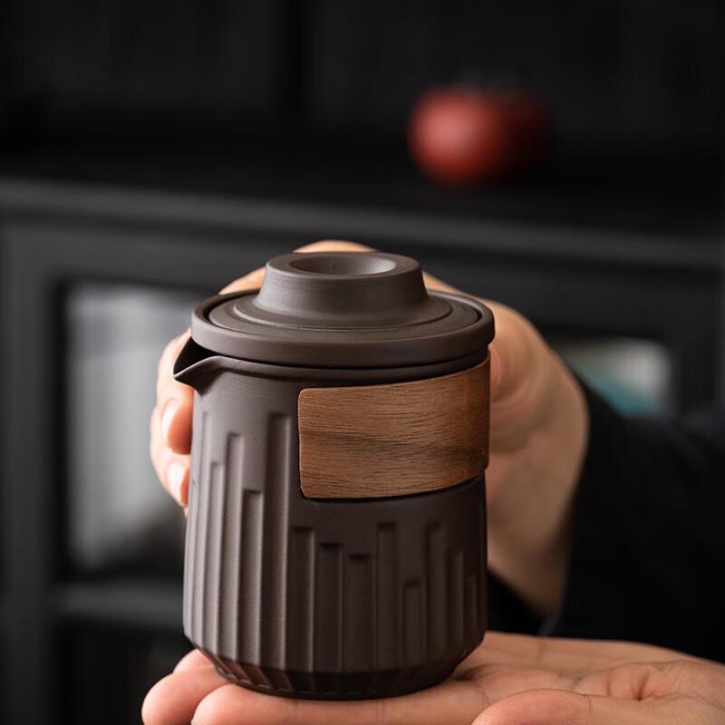 Китайский подарочный набор для чая из фиолетовой глины