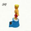 Car Accessory For Bumpy Roads Surfer Boy Solar Nodding Toy, Cartoon Bobblehead for Unique Dashboard Toy Dashboard, Auto Swing Shaking Figure