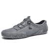 LDECK First-layer Leather Low-top Casual Shoes Martin Shoes Men's Octopus Large-size Shoes