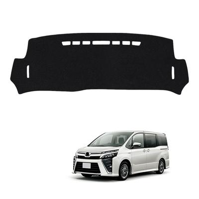 VEENJOY Накладка на панель приборов для Toyota Noah Voxy 80-й серии 2014-2021 JDM RHD Черный Огнестойкий Полиэстер Только без HUD VOXY80-1