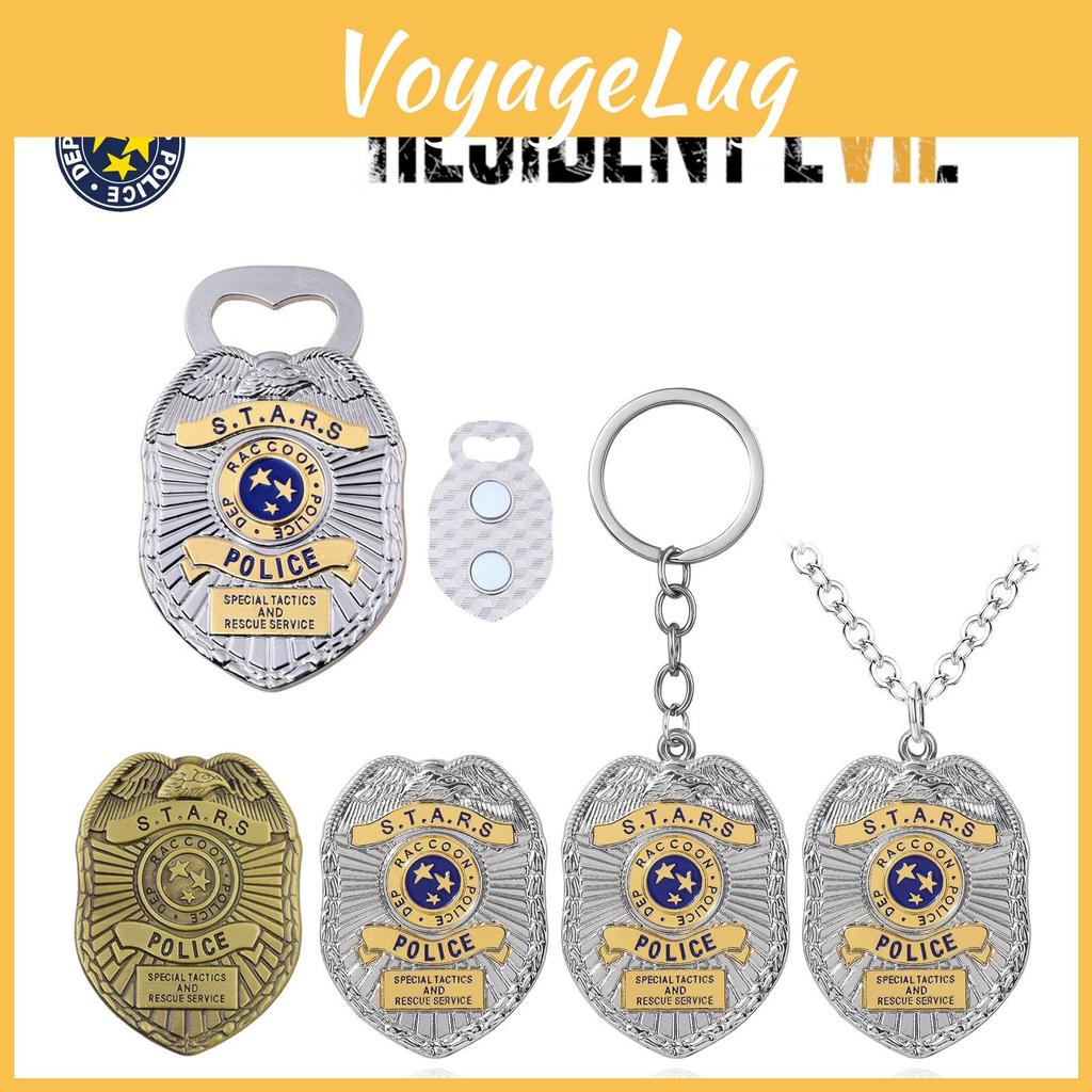 Брелок Resident Evil Raccoon City с значком орла и кулоном из сплава для фанатов