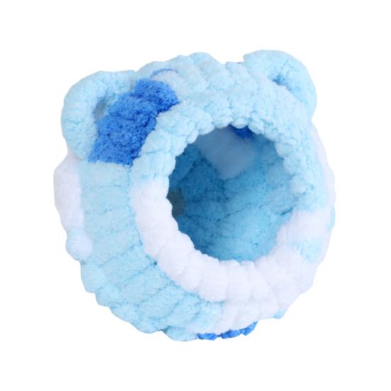 Плюшевое гнездо для птиц Мягкий круглый домик для птиц с ушками Уютное теплое гнездо-укрытие для попугая Пушистая пещера-гнездо для неразлучника конура волнистого попугайчика кореллы