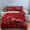 Floral-decorated galloping horse. Bedding sets Duvet cover sets Duvet covers Pillowcases(1 * Duvet Cover 2 * Pillowcases without duvet insert)